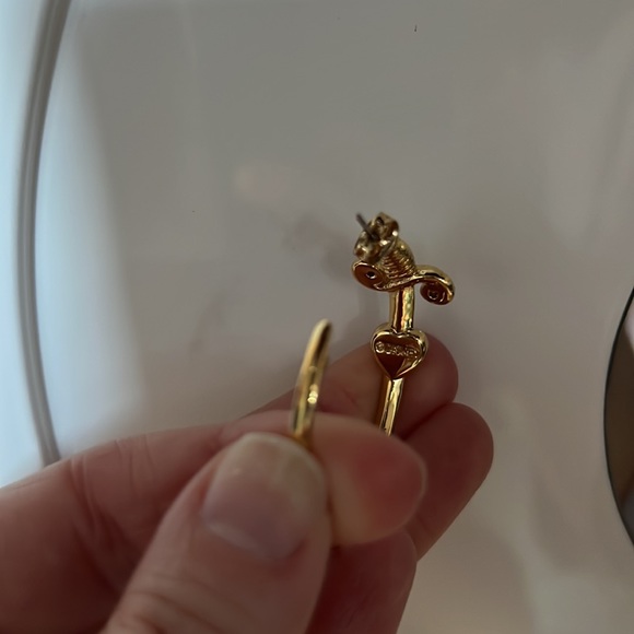 Y2K Disney couture pirates Caribbean hoop earrings - Picture 5 of 5